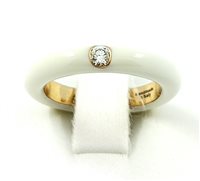 Anello Adolfo Courrier Donna in Oro rosa Diamante TZB04